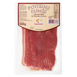 LARD FUME 24TRANCHES 500GR GC
