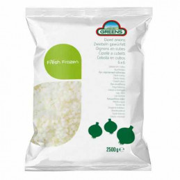 OIGNONS CUBES 6/6 2,5KG GREENS