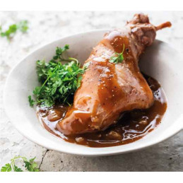 CUISSE DE LAPIN AVEC SAUCE...