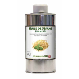 HUILE SESAME VIERGE 50CL GID